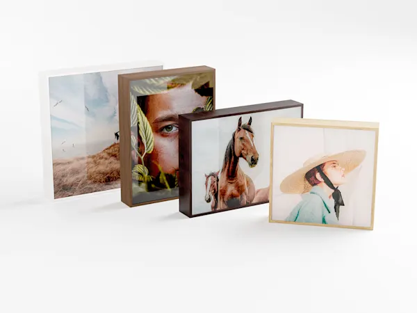 PDP | ArtBox Gift Edition | Images Text Section > Format | Media #1 ArtBox Gift Edition in four different formats standing on a table.