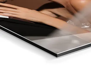 SEA | CDP | Wedding | Product Tiles Section > Bestseller > Alu-Dibond | Image photo print on aluminum dibond in detail.