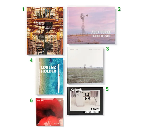 PDP | Bildband | Product Structure Section | Formats Overview of the six different coffee table book formats