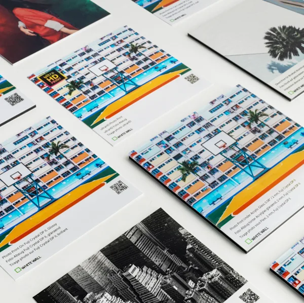 LP | B2B | Images Text Section | Product Samples | Media Close up of several samples lying side by side on a floor.