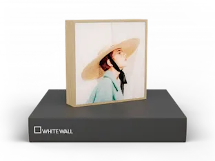 ArtBox Gift Edition ArtBox standing on top of closed gift box.