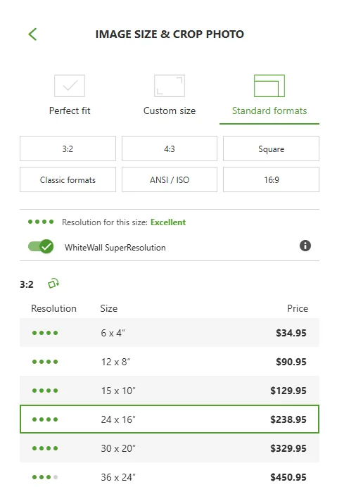 enhance LP | Upscaling UX | Image